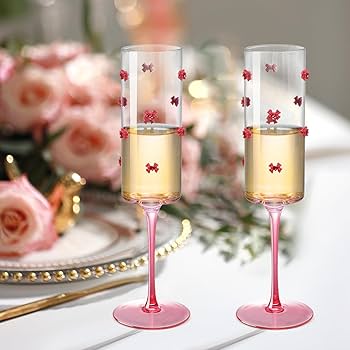 NATION Pink Champagne 6`2　シングルスタビ　ミッド Amazon.com | The Wine Savant Pink Colored Martini, Champagne